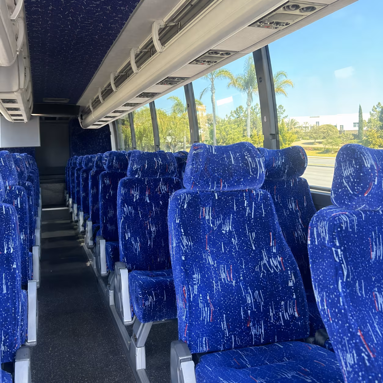 student athlete band and academic competition charter buses
